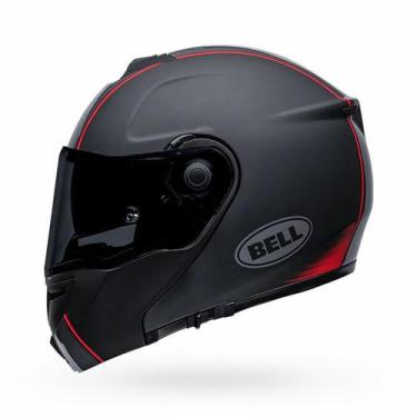 Imagem de Capacete bell srt modular hart luck jamo preto vermelho 58 - BELL HELM