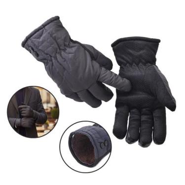 Imagem de Luva Impermeável Poliéster Motoqueiro Forro Interno Inverno Sortidas Ú