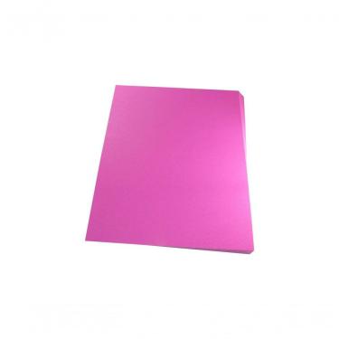 Imagem de Capa para Encadernacao Lassane PP Couro Textura 0,30MM A3 100UN Rosa Polipropileno Acabamento Duravel