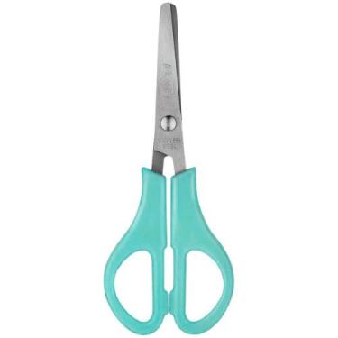 Imagem de Tesoura Escolar Tom Pastel 13cm - BRW, VERDE