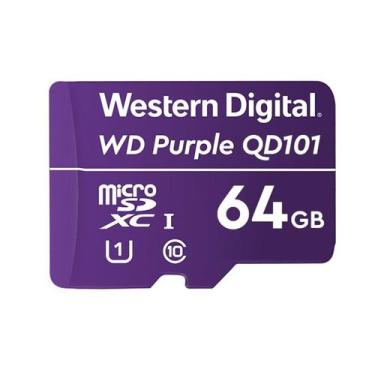 Imagem de Cartao Micro Sd 64gb 32tbw P/ Segurança Eletronica 4600163 - WESTERN D