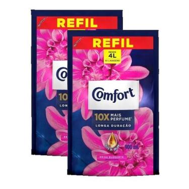 Imagem de kit 2 Amaciante Concentrado Comfort Brisa Elegante DOYPACK 900ml