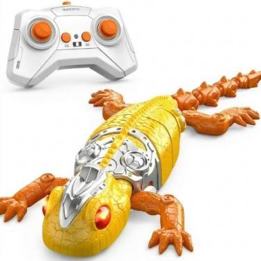Imagem de Lagarto Robô Escala Parede Controle Remoto LED - HIBULL