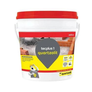 Imagem de Impermeabilizante Tecplus 1 Quartzolit Branca Leitosa 18l