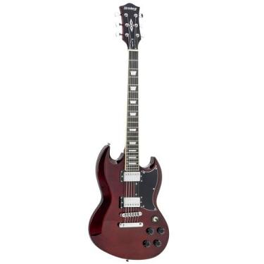 Imagem de Guitarra Strinberg SG GSS400 WR Wine Red Passiva Vermelha
