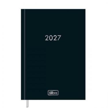 Imagem de Agenda executiva costurada diária Napoli 192x134mm 2027 - Tilibra