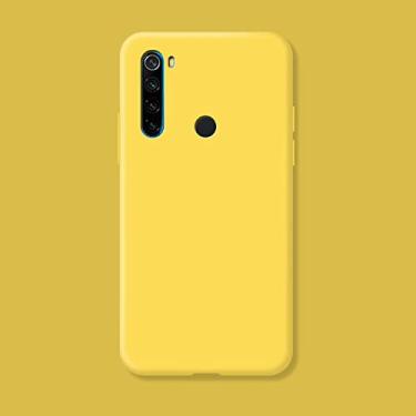 Imagem de Capa de silicone macio de cor sólida Candy para Xiaomi para Redmi Note 8T 8 7 7A 6 6A 5 Pro Capa de telefone mate macia em TPU para Redmi Note 9 9S, amarelo, para Redmi 6 Pro