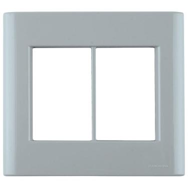 Imagem de Placa 6 Postos 4x4 Tramontina Giz Verde Ardósia Tramontina