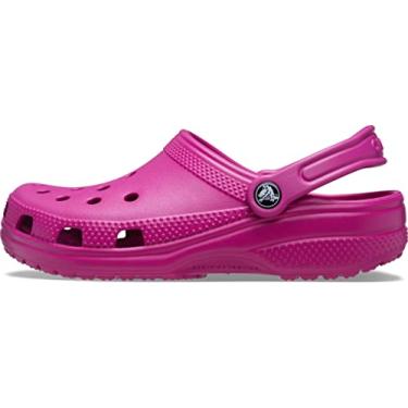 Imagem de Tamanco Classic Clog, Crocs, Adulto Unissex, Fúcsia Fun, 11 Women/9 Men