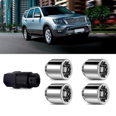 Imagem de Porca Antifurto Roubo Rodas Carros Kia