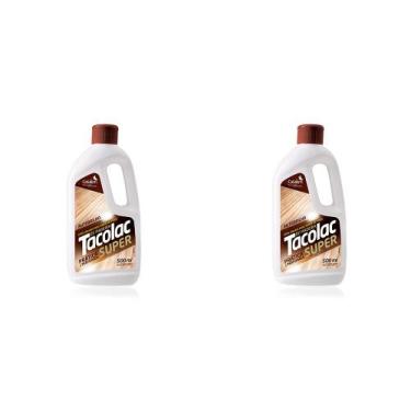 Imagem de Kit 2 Und Cera Líquida Tacolac Super Limpeza Prática Perfumada 500ml -