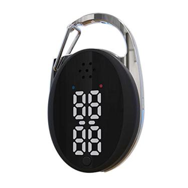 Imagem de Kiboule Repelente de Mosquito Acústico Três Engrenagens Tipo Gancho Recarregável USB Interior Exterior Portátil Física Mosquito Repelente com Mostrador de Relógio