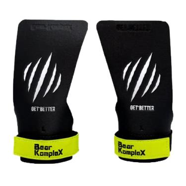 Imagem de Bear KompleX Black Diamond No Hole Hand Grips, Use for Pull-ups, Weightlifting, WODs with Wrist Straps, Comfort and Support, Hand Protection from Rips and Blisters for Men and Women (Large)