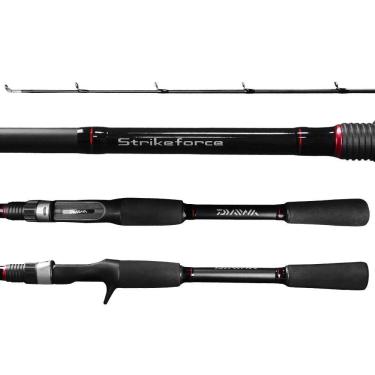Imagem de Vara Pesca Carretilha Daiwa Strikeforce SF602MHRB 1,83m 12 -25 Lbs 2 Partes