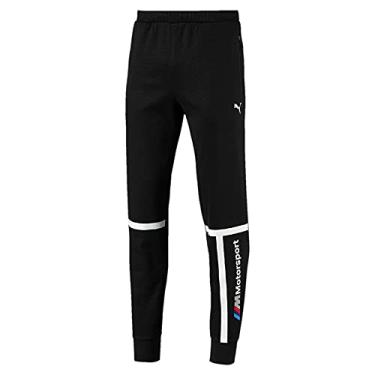 Imagem de Calça de moletom masculina Puma BMW MSP fechada, Preto, XX-Large