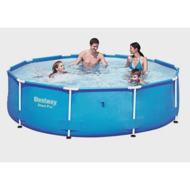 Imagem de Piscina Estruturada Redonda Bestway Steel Pro 4678 Litros