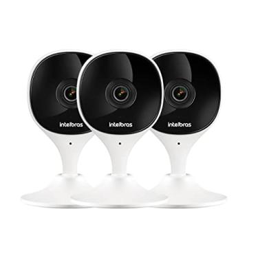 Imagem de 3 Câmeras Ip Wi-fi IMX C Intelbras Branca