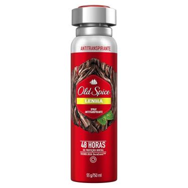 Imagem de Desodorante Antitranspirante Spray Old Spice Lenha Masculino com 93g 93g