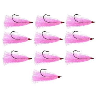 Imagem de Enfeite de rabo de cavalo com gancho 5/0 - Pacote com 10 - 5 cores para escolher, rosa