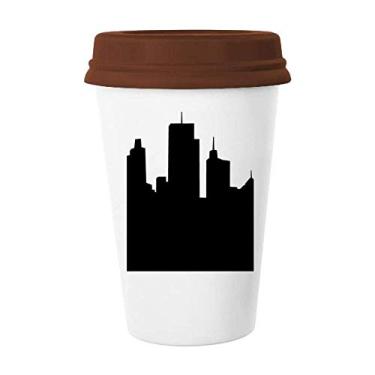 Imagem de Austrália – Caneca de cerâmica com arranha-céus e ópera de Sydney