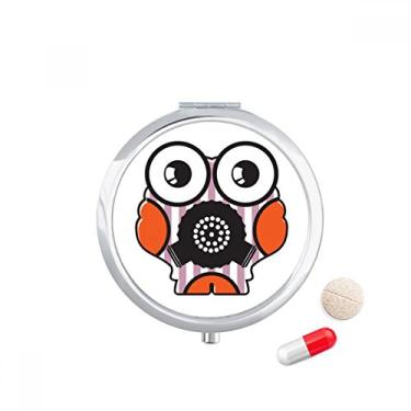 Imagem de Estojo de comprimidos alienígena adorável monstro alienígena com bolso para armazenamento de remédios