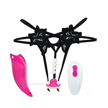 Imagem de Vibradores Ponto G Estimulador Sem Fio Calcinha Ovo 9 Vibrações Erótico Zatla Shop (Rosa)