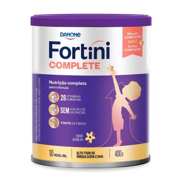 Imagem de Suplemento Infantil Milnutri/Fortini Complete Baunilha com 400g 400g