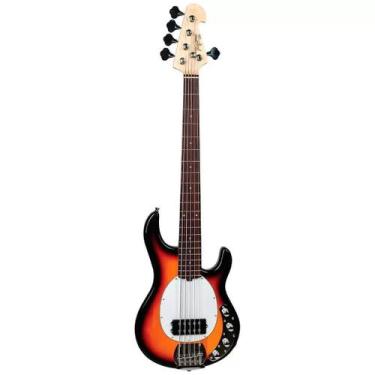 Imagem de Contra Baixo Tagima 5 Cordas Tbm-5 Sunburst