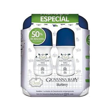 Imagem de Desodorante Roll-On Blueberry, 50 Ml, 2 Unidades, Giovanna Baby