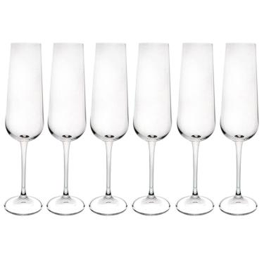 Imagem de Conjunto de Taças para Champanhe Bohemia Ardea 220 ml em Cristal Ecológico - 6 Peças