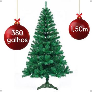 Imagem de Árvore De Natal 1,50M Grande Pinheiro Luxo Decoração Premium Canadense