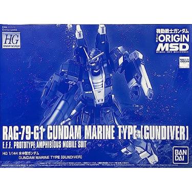 Imagem de P-BANDAI RAG-79-G1 Gundam Marine Type Gundiver HG 1/144 Kit de modelo