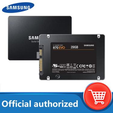 Imagem de SAMSUNG-Disco de estado sólido interno  SSD 870 EVO  HDD  Disco rígido  SATA III  2 5 polegadas