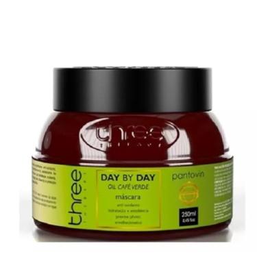 Imagem de Kit Shampoo Mascara Café Verde Pantovin Day By Day 500ml - Three Therapy (01 Máscara Day bay day 250 g)