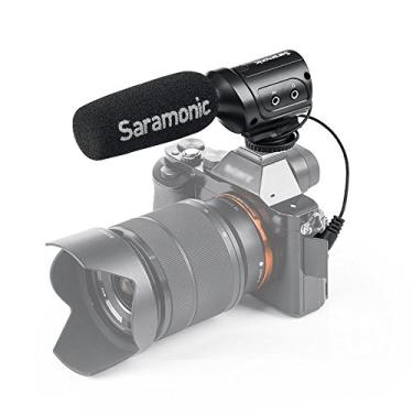 Imagem de Microfone Direncional Saramonic SR-M3 Leve Para DSRL e Camcorders