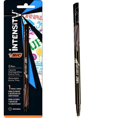 Imagem de Caneta Com Ponta Porosa Intensity 0,4 mm Preta Bic