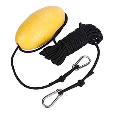 Imagem de Linha De Reboque De Corda Marinha, Linha De Lançamento De âncora De Deriva De Pesca De 9,8 M/32,2 Pés E Trela Flutuante De Bola De Bóia E Gancho De Aço Inoxidável Para âncoras De Deriva De Pesca Corda