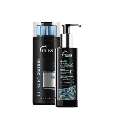 Imagem de Kit Truss Ultra Hydration Shampoo e Hair Protector Leave-in Desembaraçante (2 produtos)