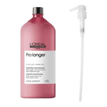 Imagem de  Shampoo Loreal Pro Longer Serie Expert 1500ml + Válvula Full