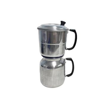 Imagem de Cafeteira Economica 1,35l Tipo Italiana, Globinho, Sifão em alumínio polido.