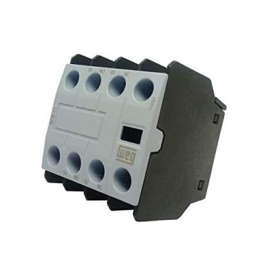 Imagem de Bloco de Contato Auxiliar Weg BFB-11 Frontal Azul