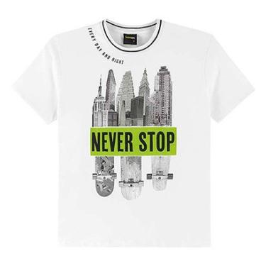 Imagem de Camiseta Infantil Lemon Never Stop Menino-Masculino