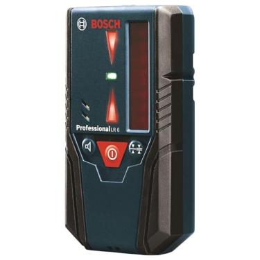 Imagem de BOSCH Receptor a laser de feixe vermelho LR 6 de 165 pés, inclui suporte de montagem e 2 pilhas AAA