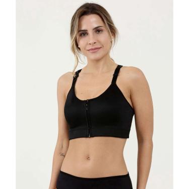 Imagem de Sutiã Feminino Redutor Top Moldado Zip Zero Dilady