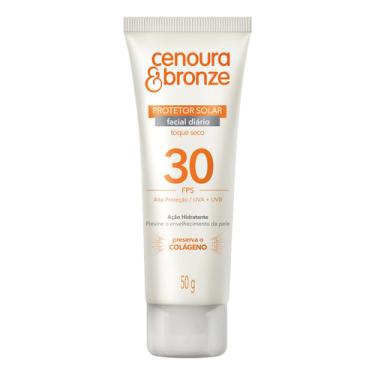 Imagem de Protetor Solar Cenoura Bronze Facial Diário Fps30 - Com 50g