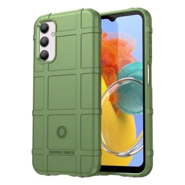 Imagem de Capas para Samsung Galaxy M14 5G.Caso básico,Botão de pressão flexível / 360 ° Proteção completa,Escudo Rugged