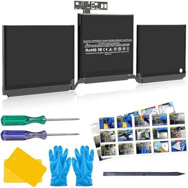 Imagem de Bateria do portátil adequada para A1713 Battery for Late 2016 Mid 2017 Apple MacBook Pro 13" A1708 EMC 2978 EMC 3164 MLL42LL/A MLUQ2LL/A MPXQ2LL/A MPXU2LL/A MacBook Pro 13 Inch Two Thunderbolt 3