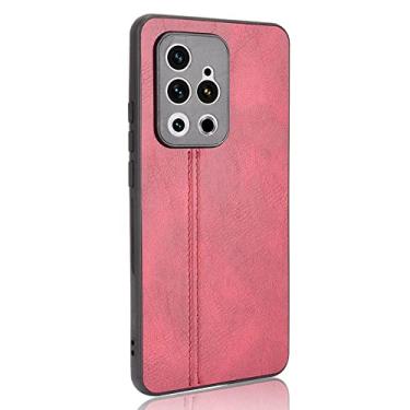 Imagem de Capa adequada para MEIZU 18 Pro capa de celular estilo couro escudo robusto 360° protege seu telefone capa de cor retrô para MEIZU 18 Pro