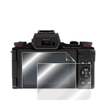 Imagem de IPG Protetor de tela invisível para câmera digital Canon PowerShot G1 X Mark III (2 unidades) - Qualidade HD/autorreparação/sem bolhas