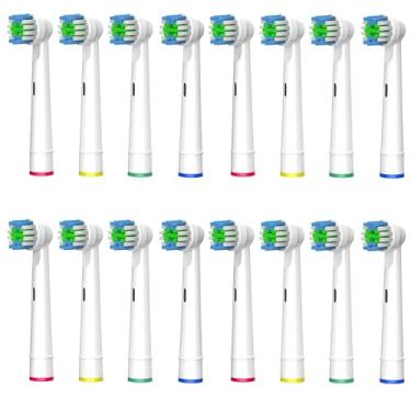 Imagem de SOFTMATE - Cabeças de escova de dentes elétrica - 16 peças - Macias - Compatíveis com Oral B Braun
